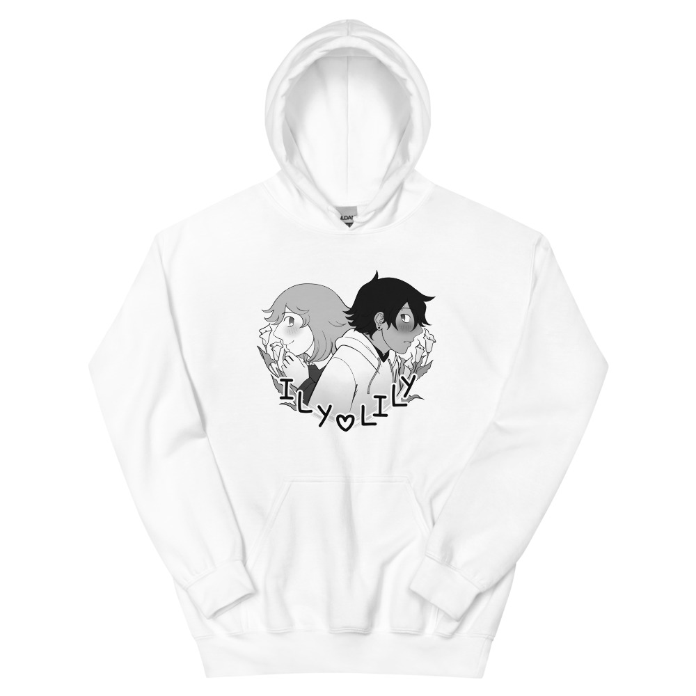 ILY Lily - Black and White Hoodie