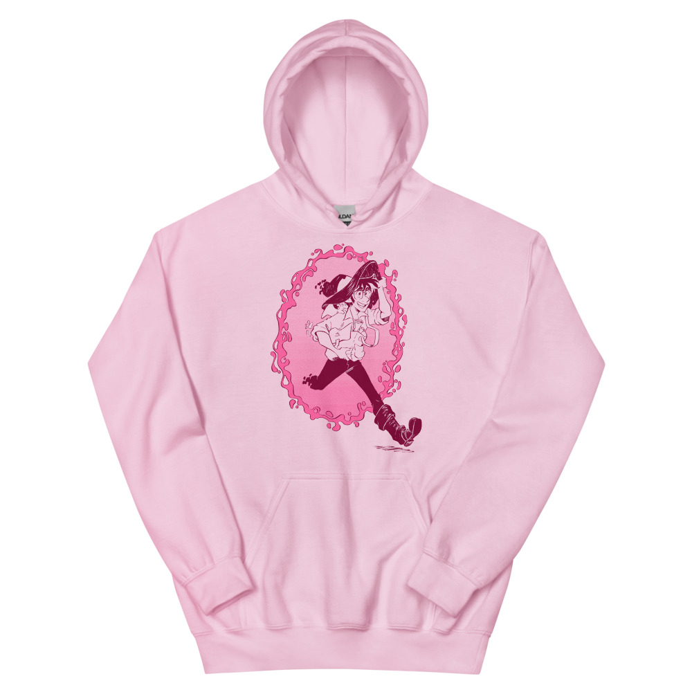 Pink Wizard Hooded Sweatshirt