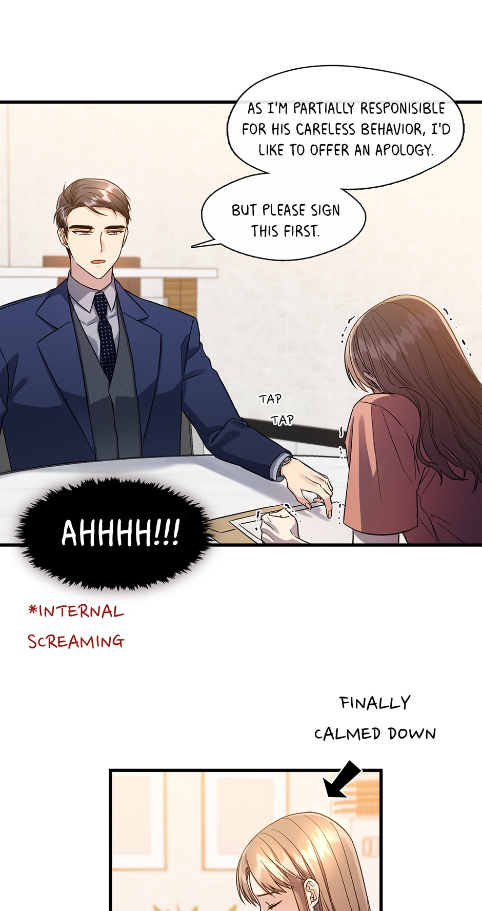 Read Office Romance Confidential :: 2. The Contract | Tapas Comics