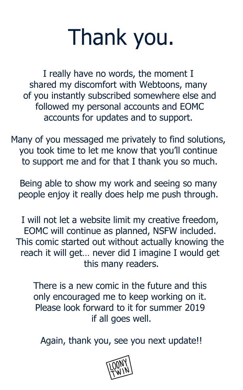 Read EYES ON ME Thank you. Tapas Comics