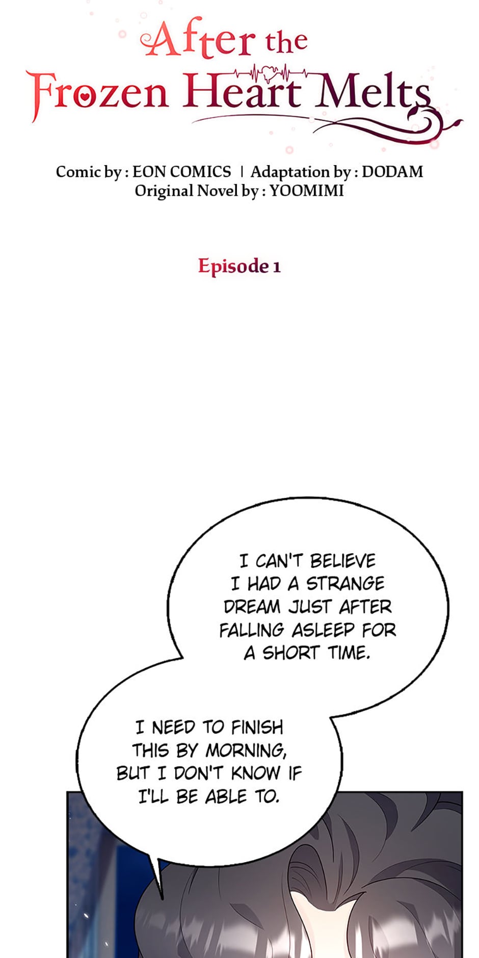 Read After the Frozen Heart Melts Episode 1 Tapas Comics