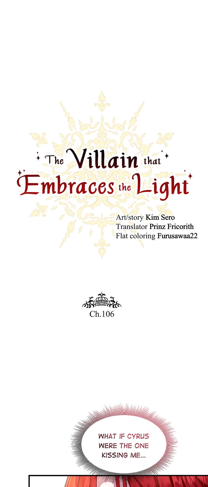 Read the villain that embraces the light 106 tapas comics