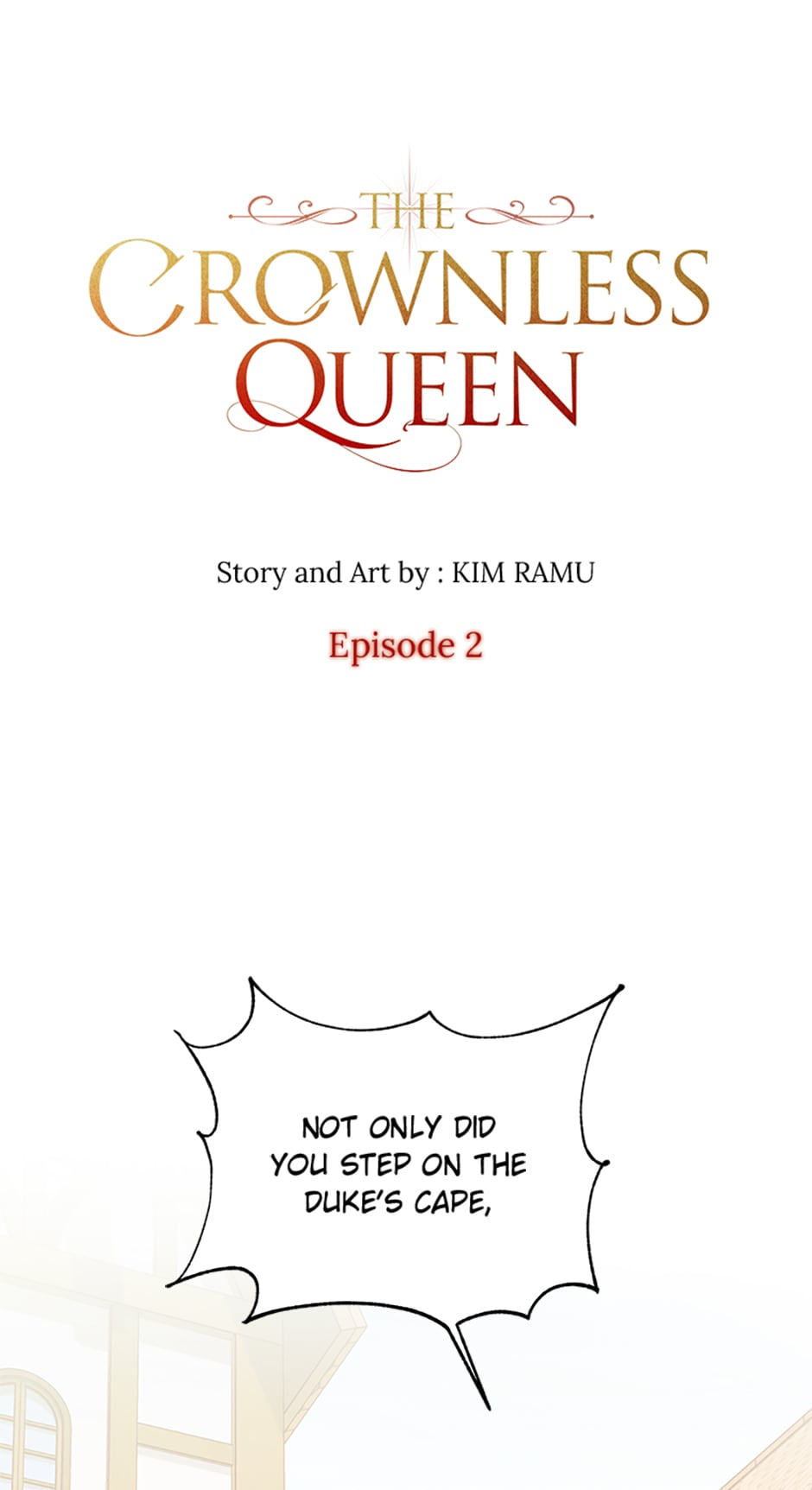 The Crownless Queen Ch 15 Read The Crownless Queen :: Episode 2 | Tapas Comics
