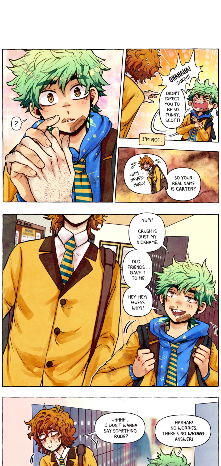 Read CRUSH3D!! :: Stutter!! 23 - Chapter Finale | Tapas Comics