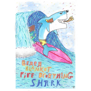 Beach Blanket Fire Breathing Sharl