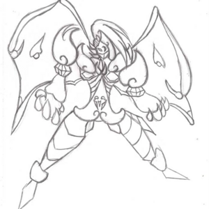Monster_02 Decoma Sketch