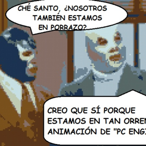 mensaje del santo y blue demon