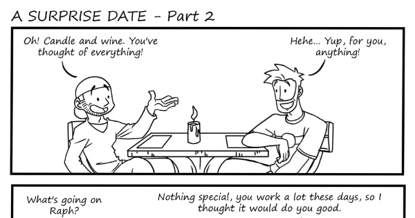 Will And Raph Read Will and Raph Chronicles :: Surprise date - Part 2 | Tapas Community