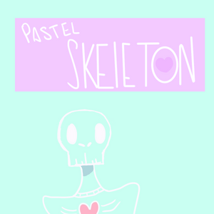 Pastel Skeleton