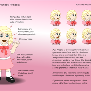 Priscilla Character Sheet