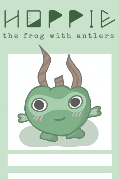 Hoppie : The Frog with Antlers