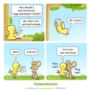 You've got mail.