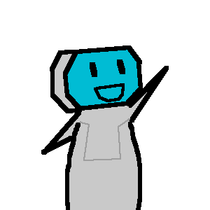 the robot in the room