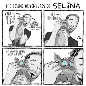 The Happy "Non hugging" Birthday