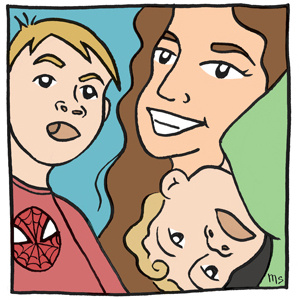 Raising Nerds #8: the mom-selfie