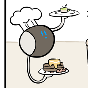 If There Were Robots That Made the Perfect Amount of Food for Everybody