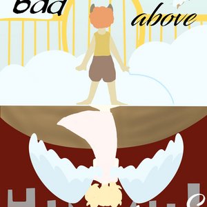 bad above, good below 