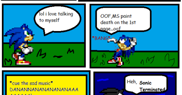 Comics with Sonic Sprite - Comic Studio