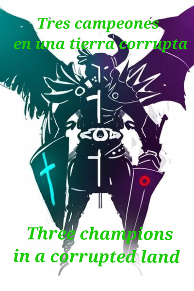 Tres campeones en una tierra corrupta/Three champions in a corrupted land