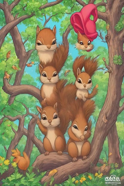 Super Squirrel Saves the Day!