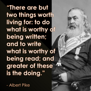 Doing - Albert Pike