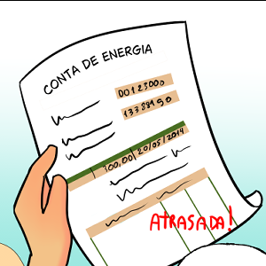 Conta atrasada