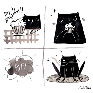 Noir and the enchanted muffin