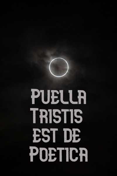 Puella Tristis est de Poetica