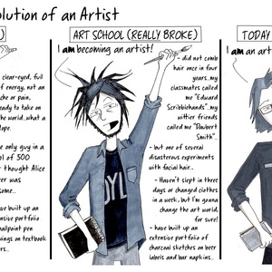 Evolution of an Artist