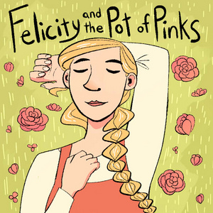 Felicity and the Pot of Pinks
