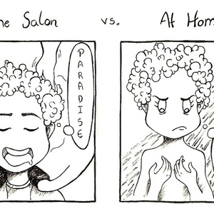 At Salon vs. At Home