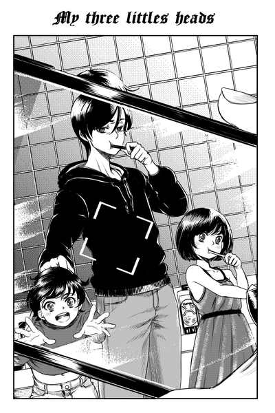 My three littles heads