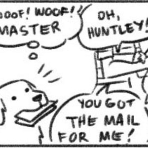 An existential crisis of a dog