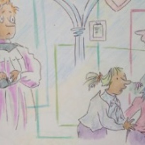 Fanarts de Quentin Blake  dos livros de Roald Dahl