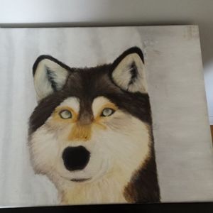 Wolf painting (WIP)