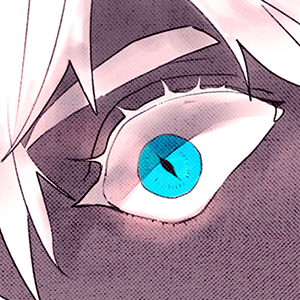 11. White Hair and Blue Eyes