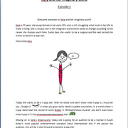 kera and her imaginary world