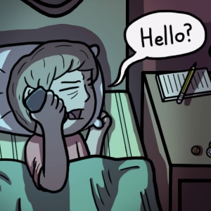 (Horror) Hello? - Page 1