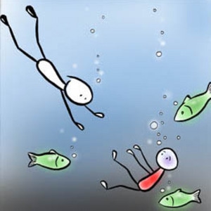 Remember when he went swimming?