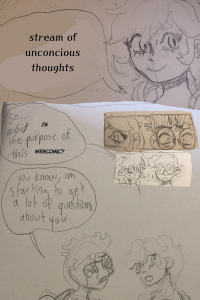 stream of unconscious thoughts