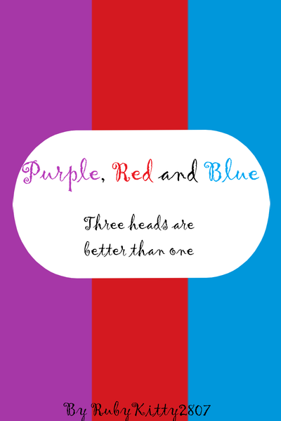 Purple, Red and Blue