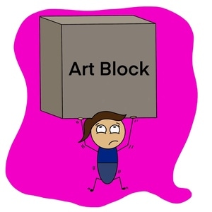 Art block is tough
