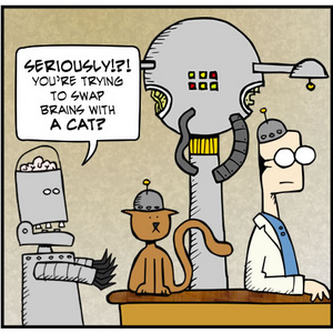 Whatsamatta? Cat got your brain?