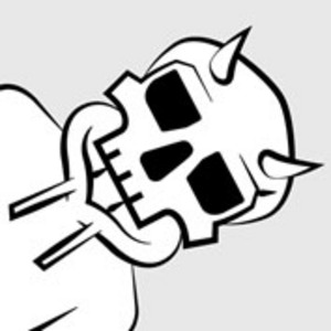 Alien Abduction - Skull Guy, The Apathetic Skeleton