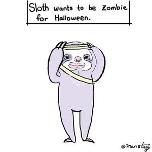 zombie sloth