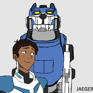Lance and Blue
