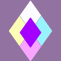 Purple diamond au 