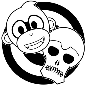 Monkey & Skull