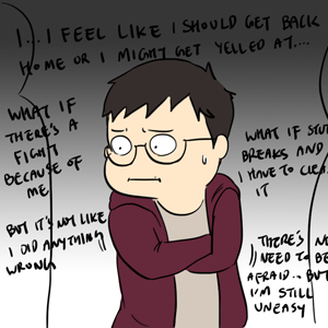 Pipeline Comics: What's It Like Having Anxiety? (ans: tiring)