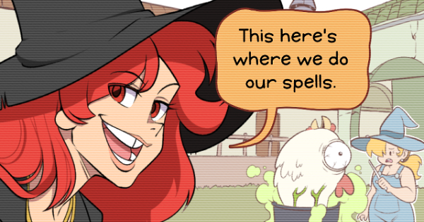 Read Trailer Park Witches :: Hellen Hex Gives a Tour | Tapas Community